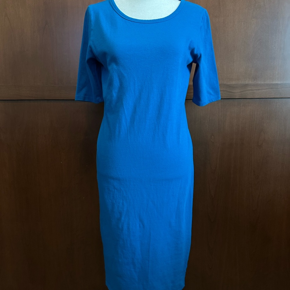 Casual Comfy Blue Women's Dress
